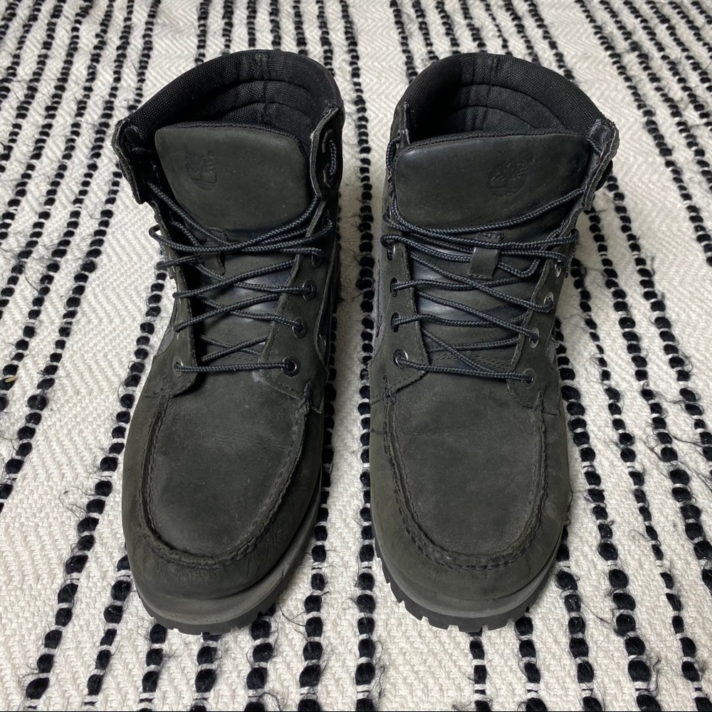 Black Timberland Boots
